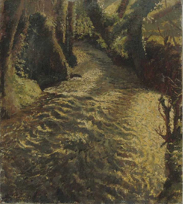 The stream in Winter, Harold Herbert